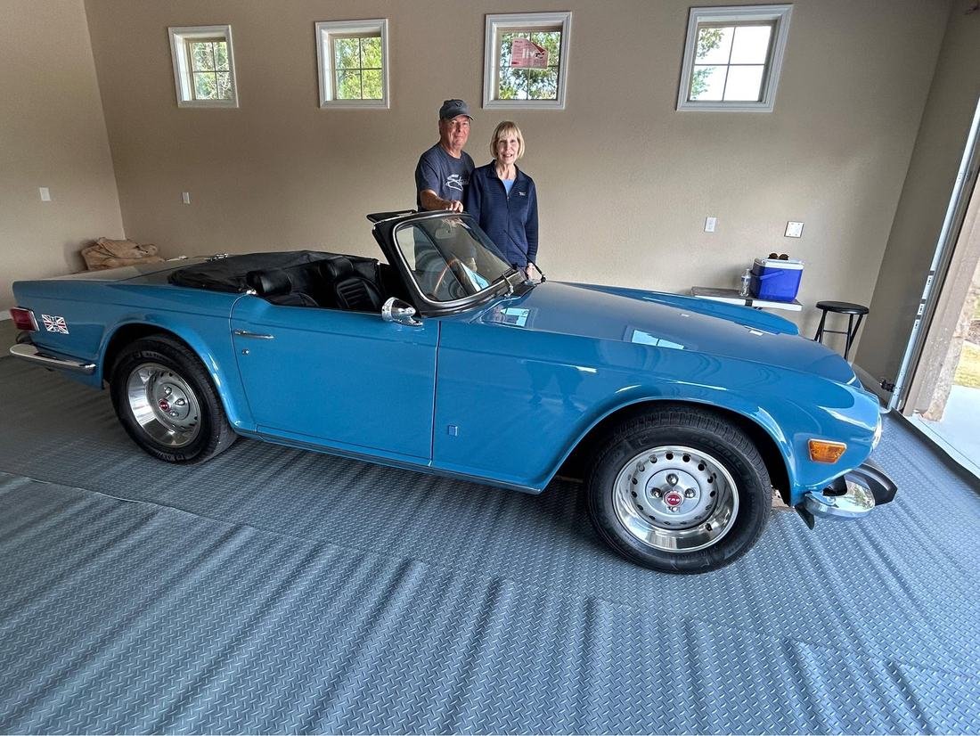 Triumph TR6 — appraised and judged by Mike Thies, I-VAN Certified Vehicle Appraiser